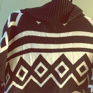 Short sleeve Indian poncho